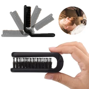 Boar Bristle Brush Foldable Portable Travel Styling Tool