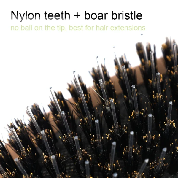 Boar Bristle Brush – Matte Hair Styling Set - Image 3