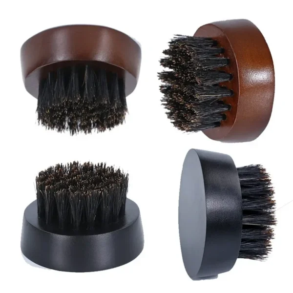 Boar Bristle Brush – Beard Grooming Tool - Image 5