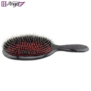 Boar Bristle Brush - Oval Cushion for Hair Extensions