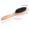 Boar Bristle Brush Wooden Handle for Beard & Hair - Image 6