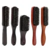 Boar Bristle Brush - Wooden Beard & Shaving Tool
